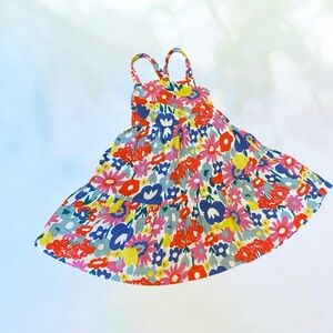 Hanna Andersson Muslin Twirl Dress size 3T EUC